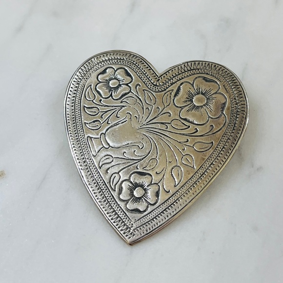 VTG Sterling silver brooch - Picture 5 of 11